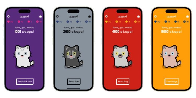 Catzumi is a Great Way to Make Walking Fun and Rewarding