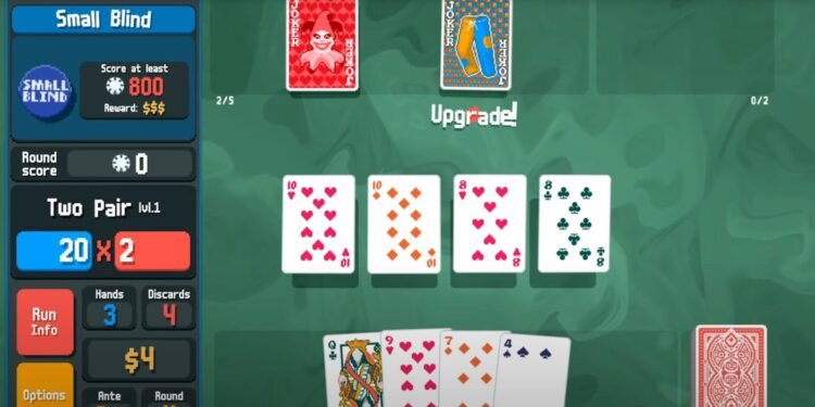Balatro Provides a Twisted Take on Poker and Solitaire