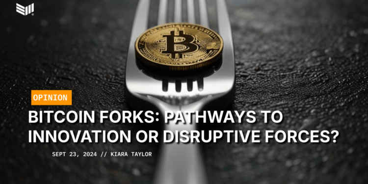 Bitcoin Forks: Pathways to Innovation or Disruptive Forces?