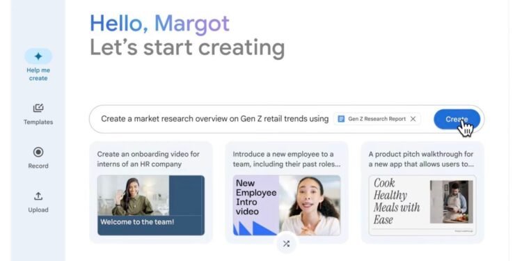 Google rolls out its Gemini AI-powered video presentation app