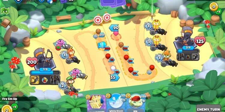 Balance Offense and Defense in New CCG Bloons Card Storm