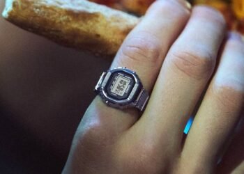 Casio’s first smart ring has innovative features like a stopwatch and flashing alarm