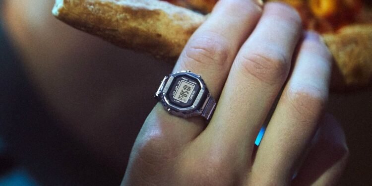 Casio’s first smart ring has innovative features like a stopwatch and flashing alarm