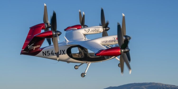 Joby will launch UK air taxi service with Virgin Atlantic