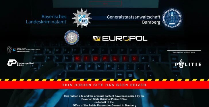 Europol Dismantles Kidflix With 72,000 CSAM Videos Seized in Major Operation