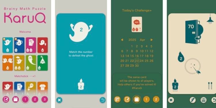 KaruQ Actually Makes Math Fun As You Defeat Ghosts With Calculations