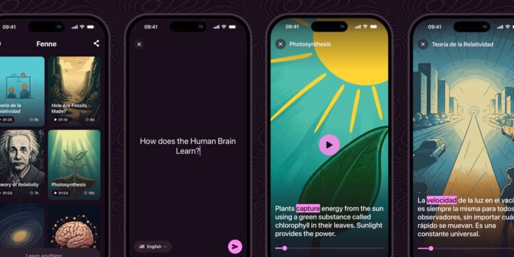 Fenne Uses AI to Help You Learn About Anything Imaginable