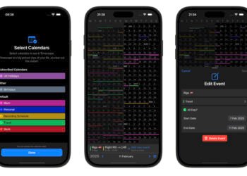 See Your Calendar in a New Way With Timescape