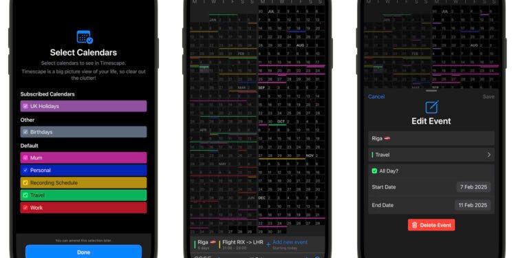 See Your Calendar in a New Way With Timescape