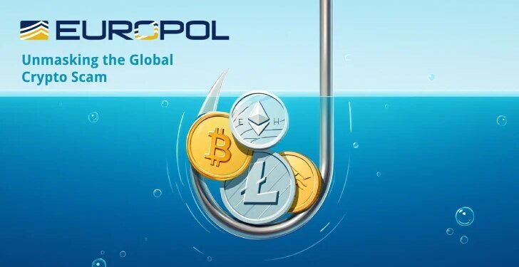 Europol Dismantles $540 Million Cryptocurrency Fraud Network, Arrests Five Suspects